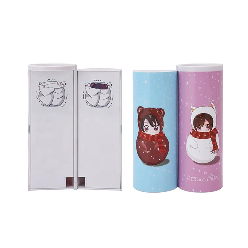 Новый Джинсовый пенал контейнер для хранения офиса домашний офисный Декор