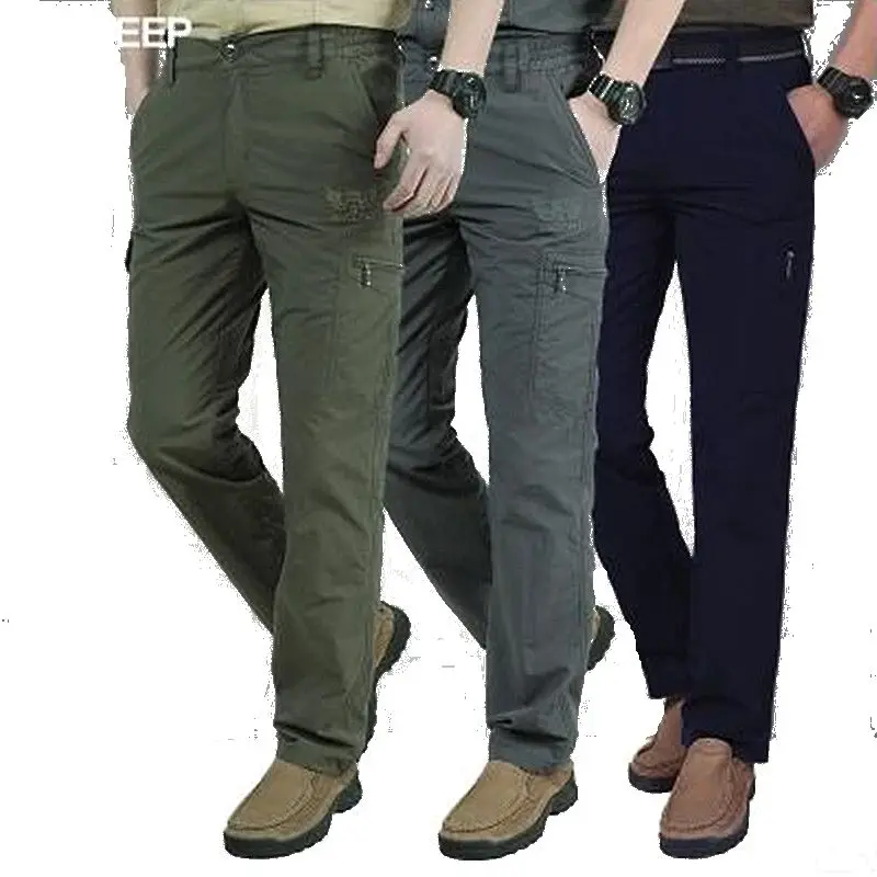 

2017 Summer New Fashion Brand Men Quick-drying 5XL 6XL icy cold Men pants Military Trouser 2016 New Plus size