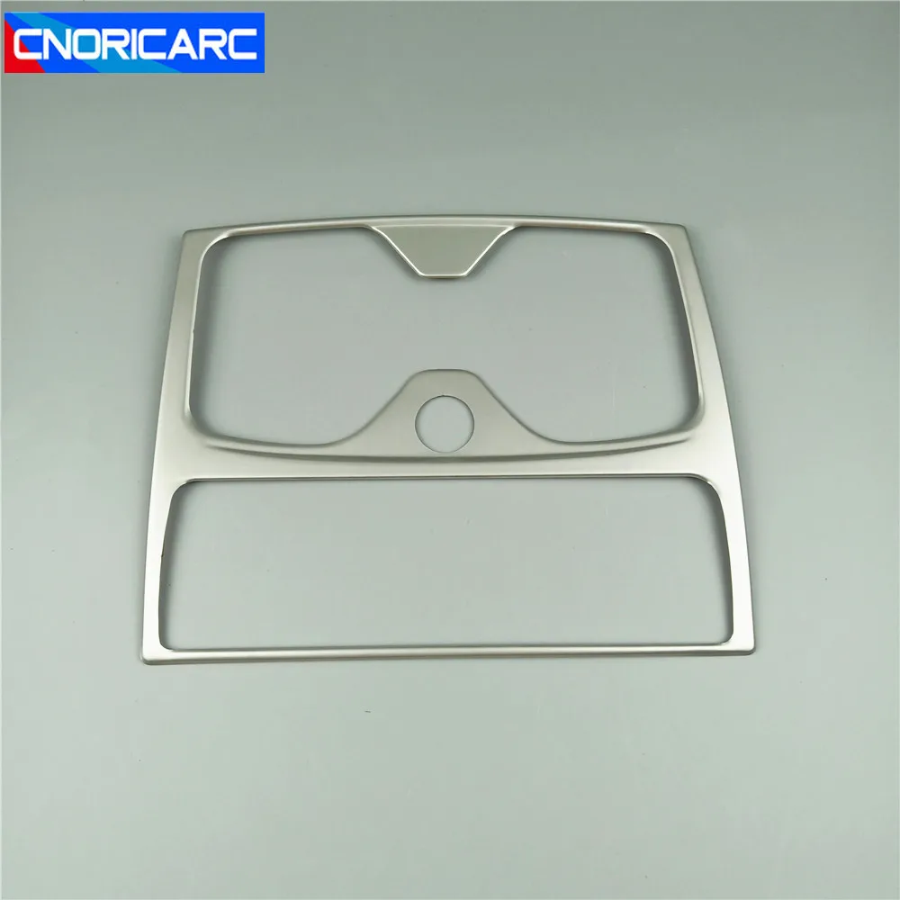 Car Console Armrest Water Cup Holder Decoration Frame Cove Trim For BMW 1 series F20 2012-18 Interior Stainless Steel Sticker | Автомобили