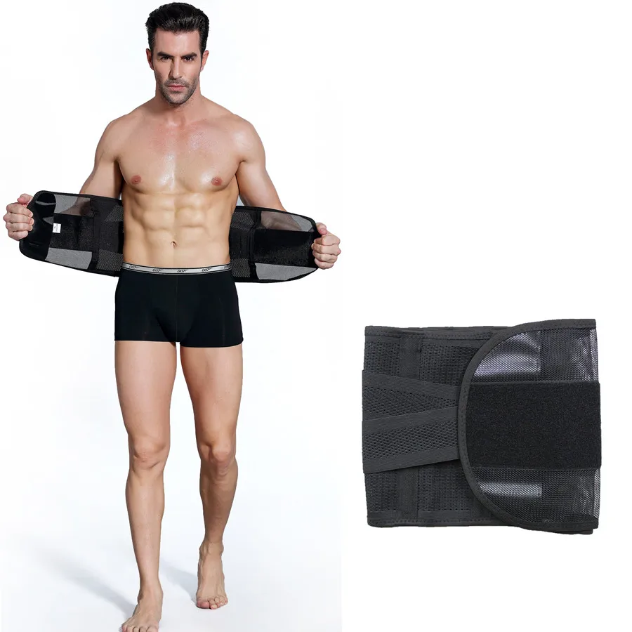 Корсет утягивающий компрессионный для мужчин поддерживающий пояс похудения