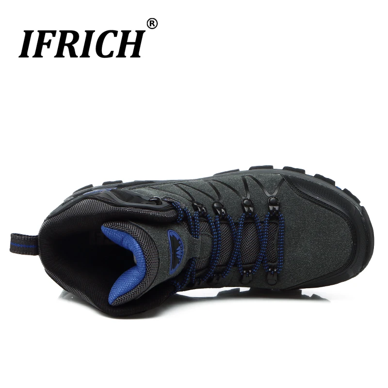 Зимняя горная Прогулка для мужчин уличные ботинки пеших прогулок теплые женские