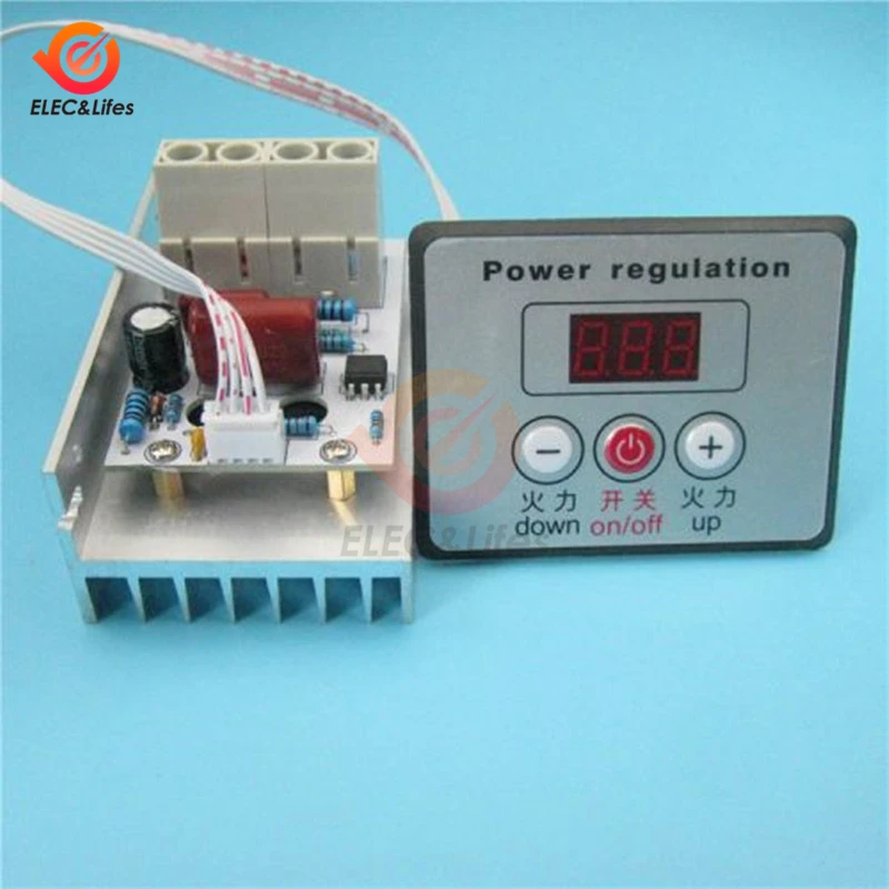 

Aideepen SCR Digital voltage regulator 10000 Вт