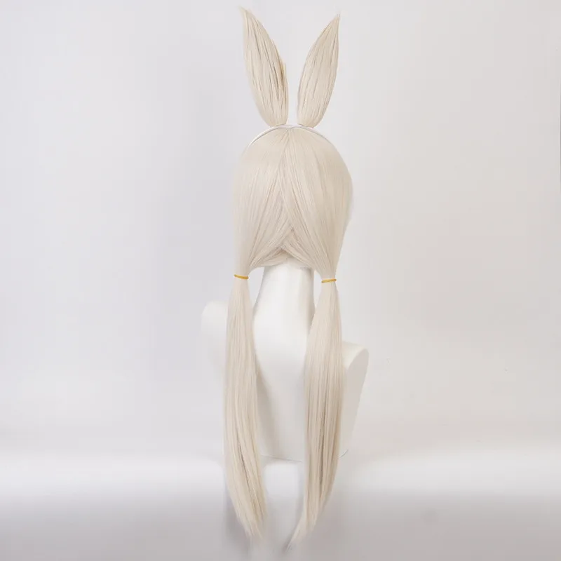 Парики BEASTARS для косплея парик кролика Хару короткие длинные волосы кроличьи уши