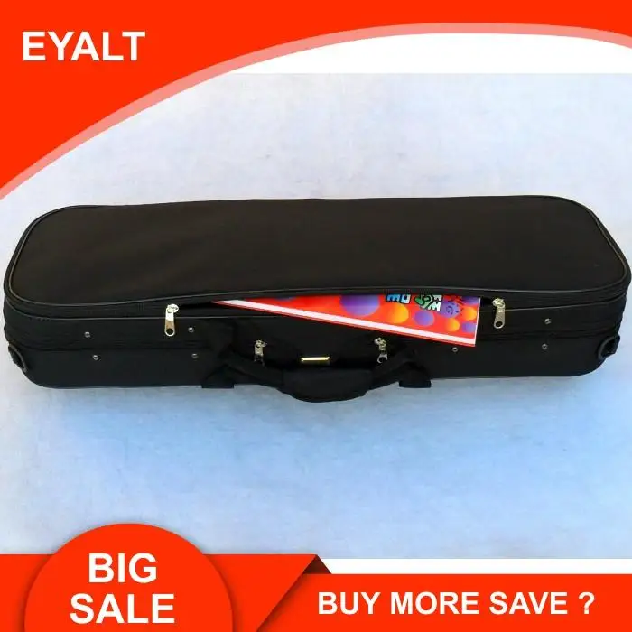 Высококачественный легкий черный Оксфордский тканевый чехол для скрипки и