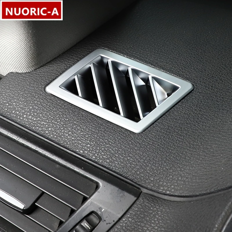 

Car Styling Dashboard Air Conditioning Vents Frame Decoration Cover Trim For BMW X3 E83 2006-2010 Interior Accessories