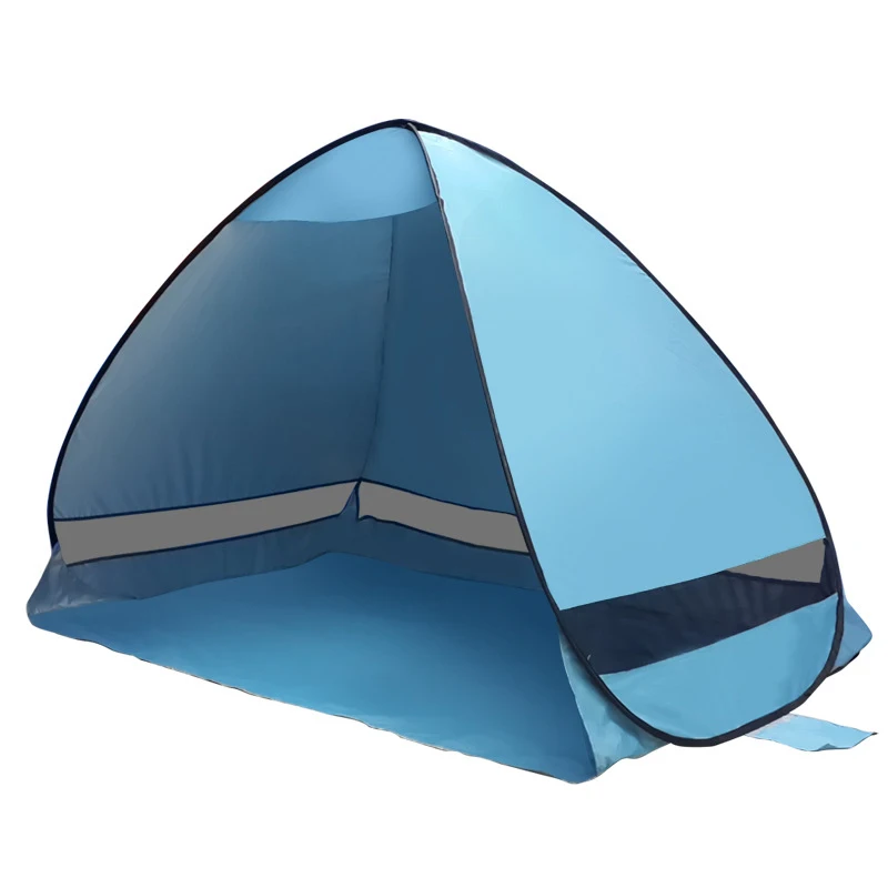 

Pop Up Tent Automatic Instant Tent Portable Cabana Beach Tent Water Resistant Sun Shelter Fits 2 People ASD88