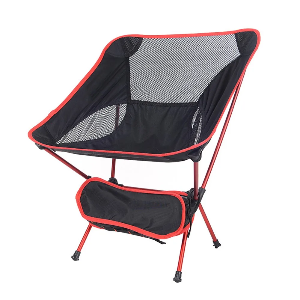 

1x Folding Chair Campleader Outdoor Camping Portable Lake Blue Orange Red