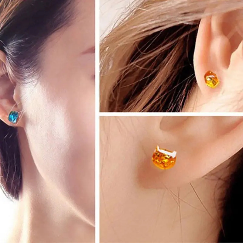 

16Pcs Tiny Silicone Jewelry Earring Necklace Pendant Mold Casting Jewelry Tools R2LE