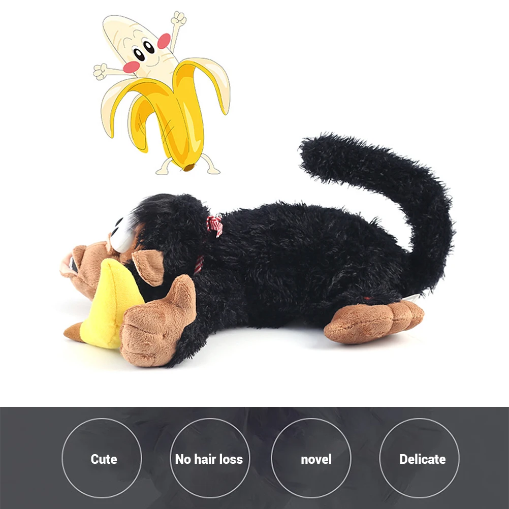 Магнитный контроль забавная игрушка в виде обезьяны электрическая плюшевая