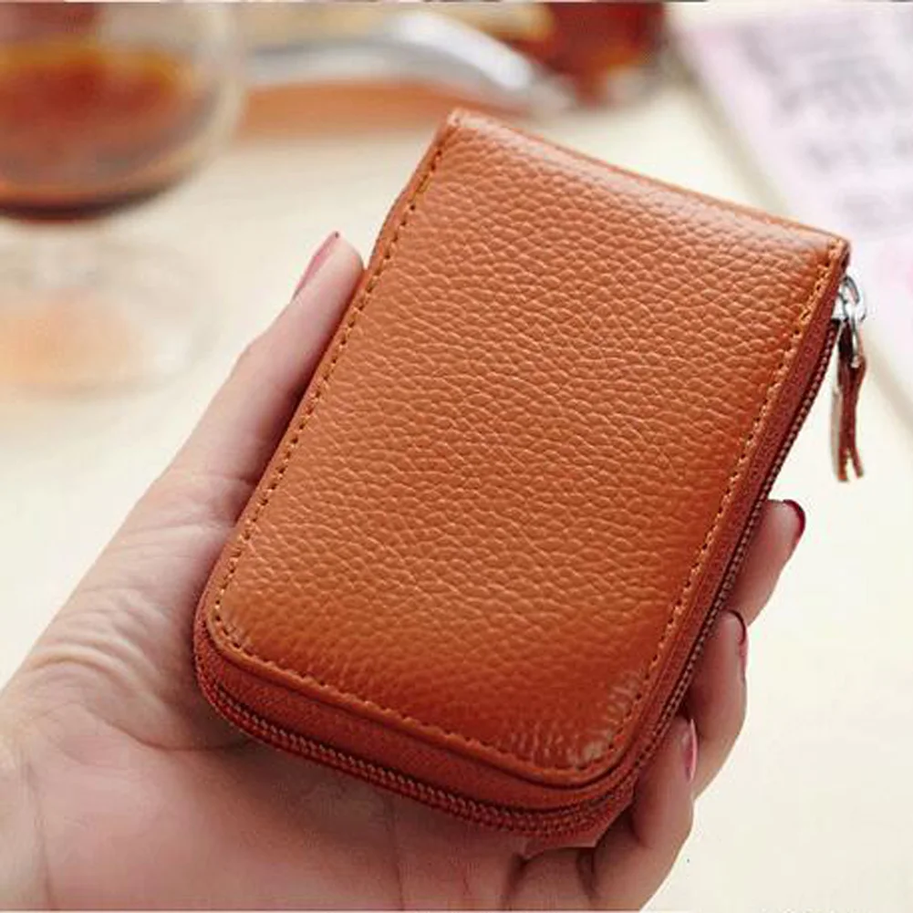 Унисекс Карманный Портативный Фото тонкий модный кошелек на молнии Держатель