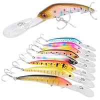 fishing lures minow extended and thick tongue 14 7cm 13 5glure fishing bait
