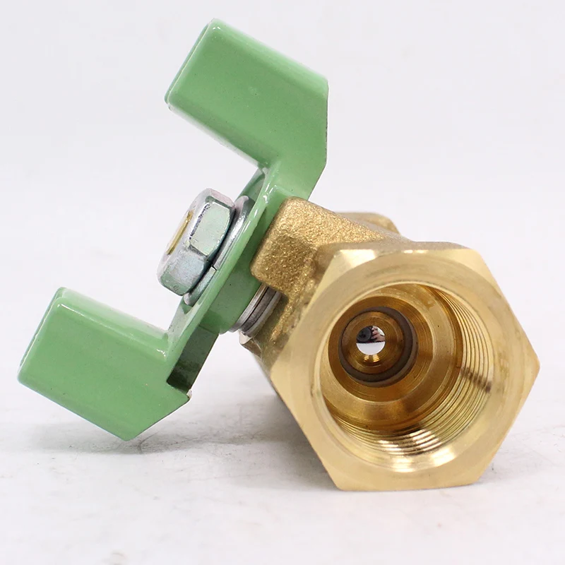 

Japan KITZ TKW FORGED BRASS 3/8INCH BALL VALVES with WING HANDLE