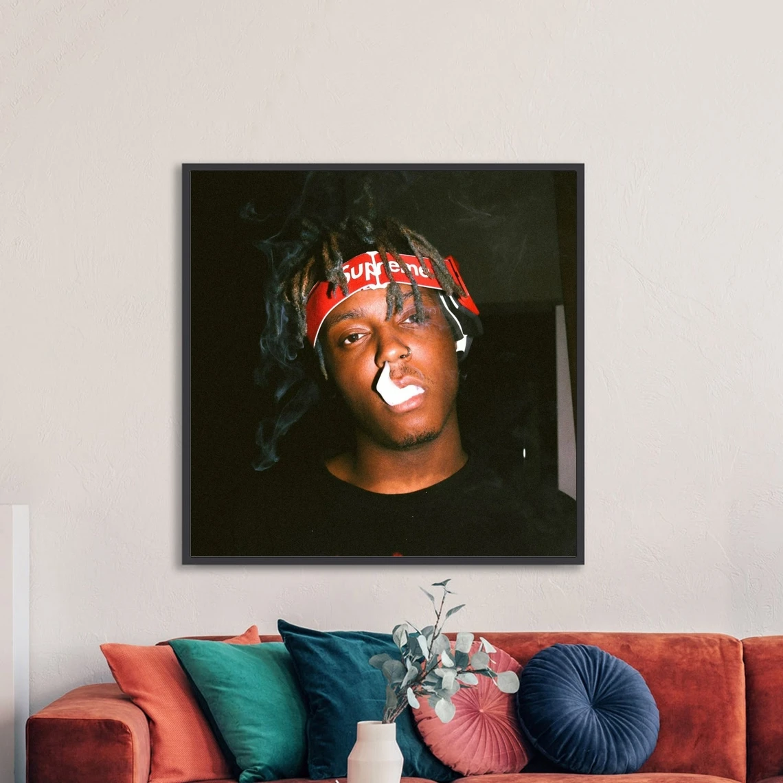 

Juice WRLD-вечерние Never Ends, музыкальный альбом, постер, холщовая печать, рэп, хип-хоп, музыка, звезда, певица, раньше