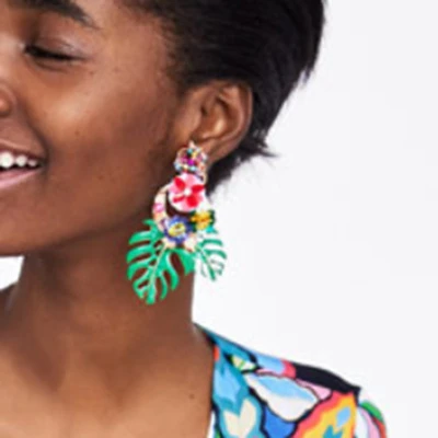 JOUVAL новый в этническом стиле с бахромой свисающие серьги для женщин пайетки