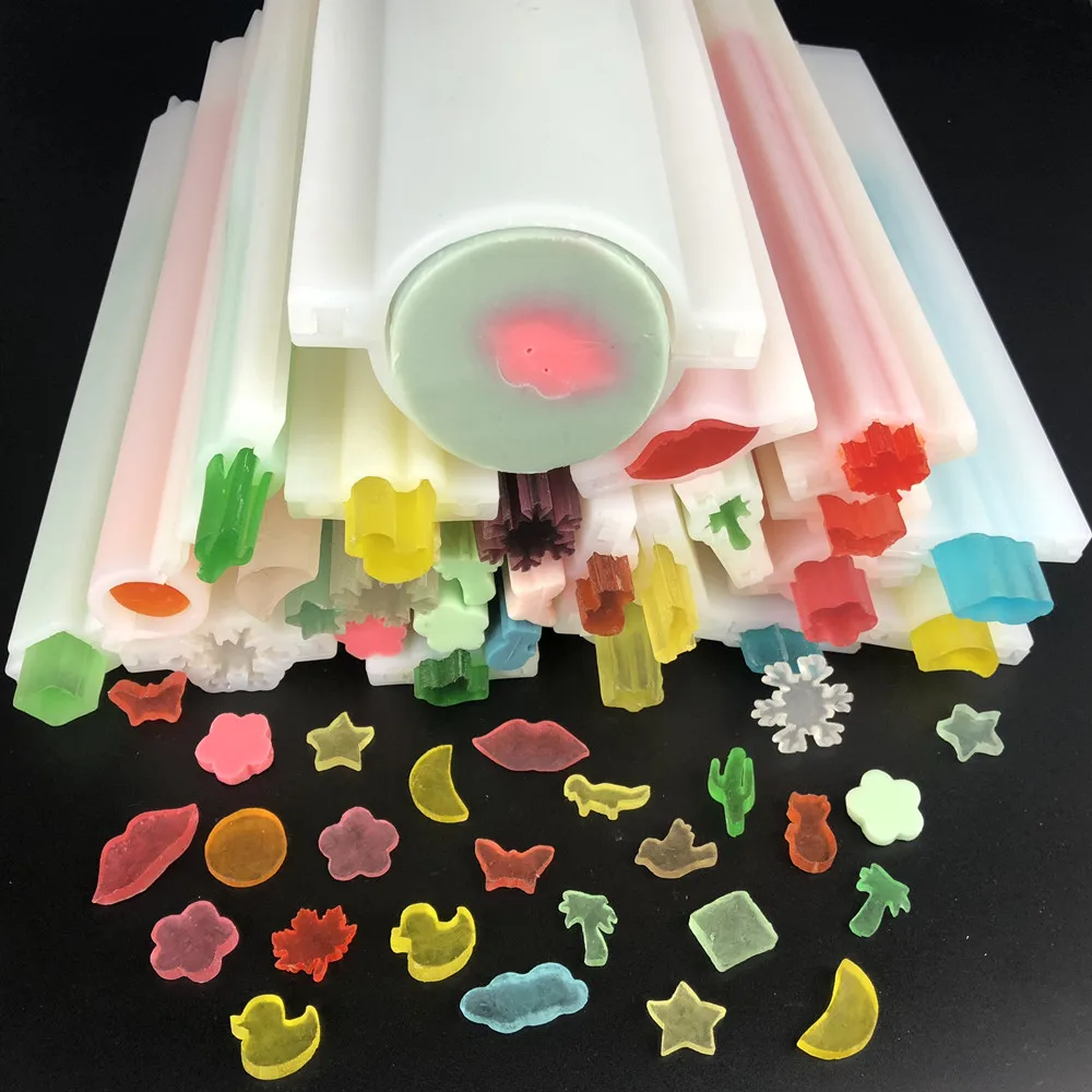 Бесплатная доставка длинная силиконовая форма для мыла круглая луна квадратный