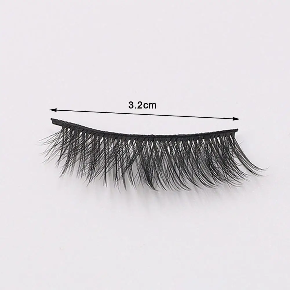 

14Pairs False Eyelashes 3D Natural Fiber Makeup Extensions Eye Lashes for Dressing Room