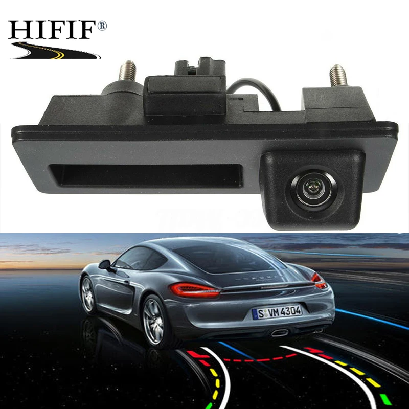 CCD HD автомобильная ручка багажника камера заднего вида для Audi A4 A5 S5 Q3 Q5 для VW Golf Passat Tiguan Touran Jetta Touareg B6 B7