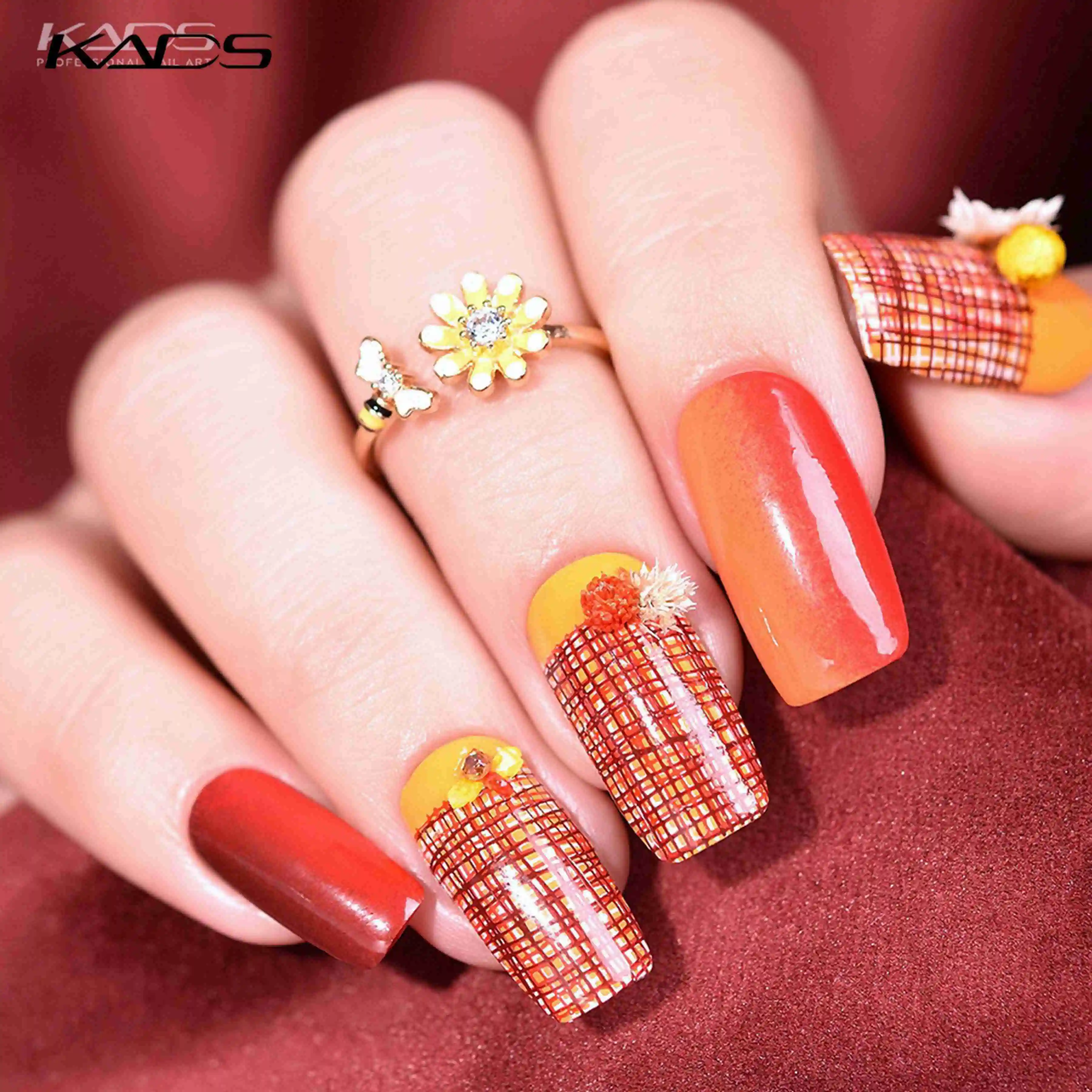 KADS 10 шт. цветочное украшение для ногтей маникюрные инструменты аксессуары