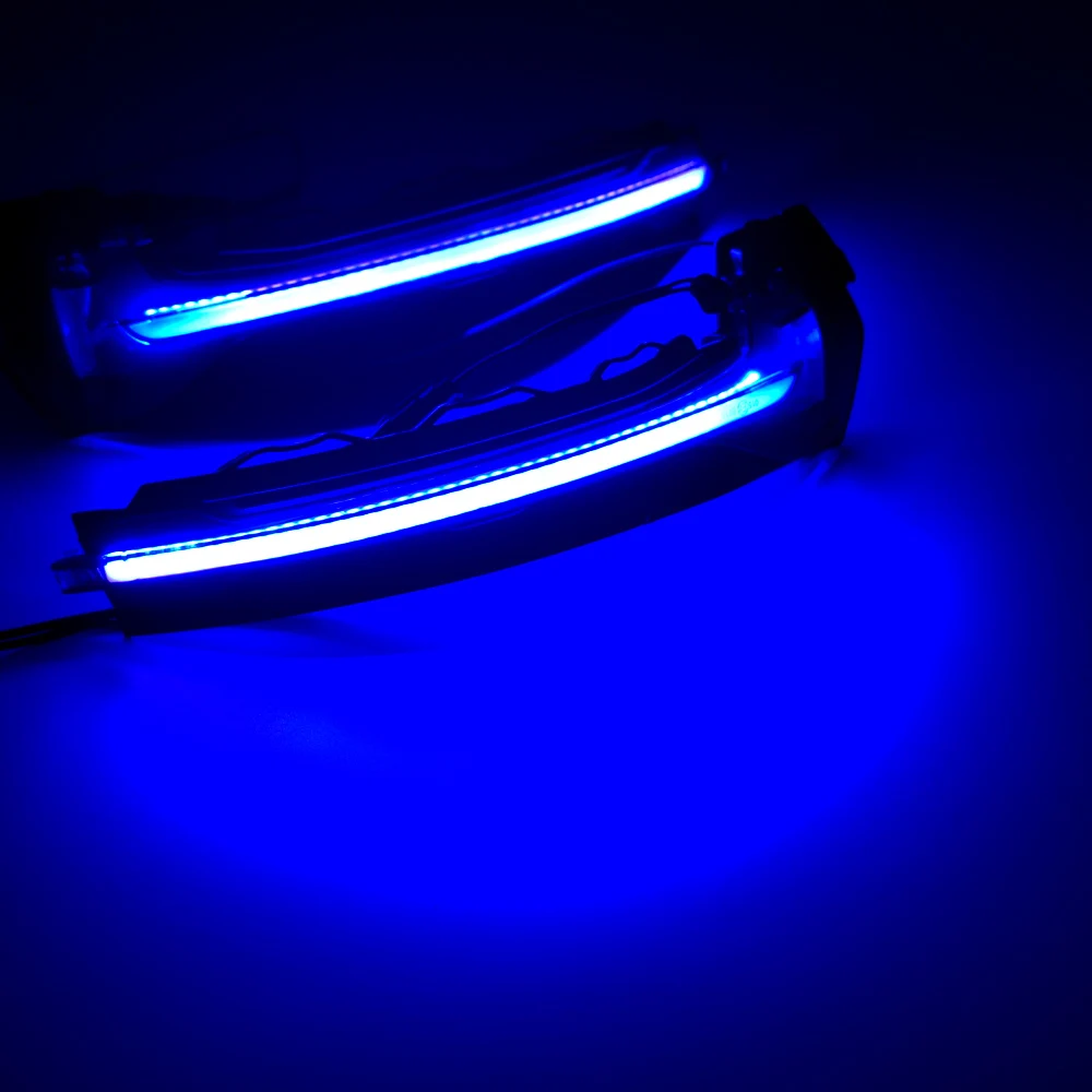 

LED Turn Side Signal Light For Audi A3 S3 8V RS3 Dynamic Scroll 2014 2015 2016 2017 Mirror Indicator blinker sweeping