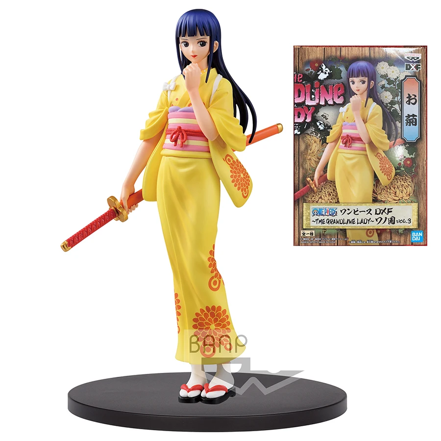 

Оригинальная фигурка Kikunojo, фигурка Grandline Lady, коллекционная аниме фигурка, экшн-фигурка Onepiece Pirates Wanokuni