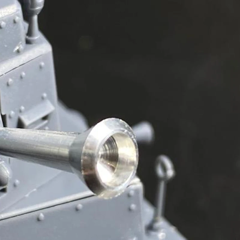 Q издание цилиндрическая металлическая оболочка комплект для WWT-004 Танк модель