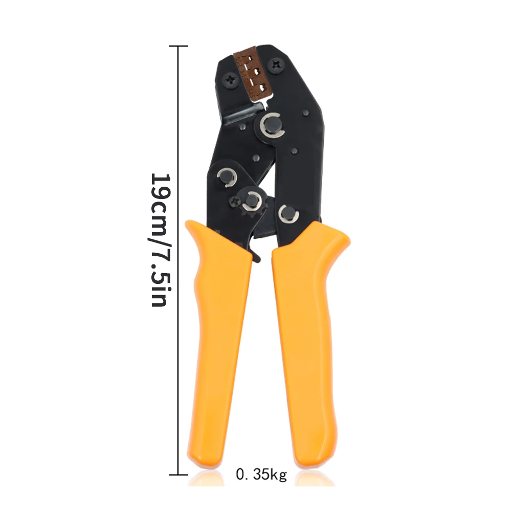 

SN-48B Wire Crimping Pliers Precision Jaw Terminals Sets Electrical Hand Tools Ratcheting Crimper With 500Pcs Dupont Connectors