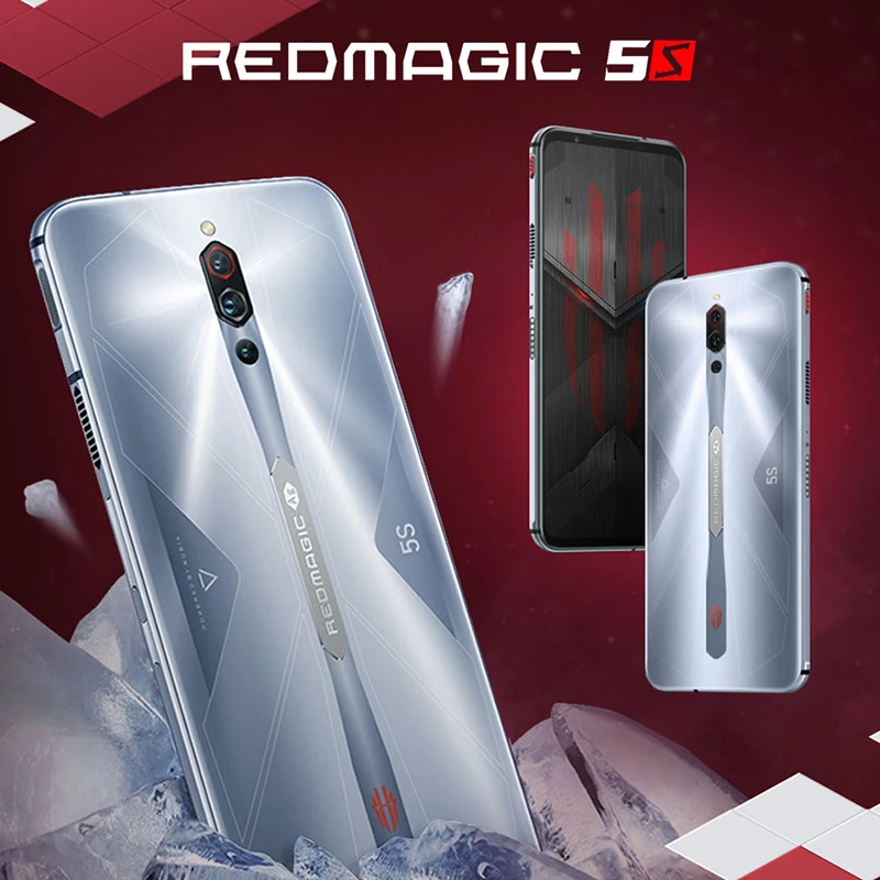 Смартфон ZTE Nubia RedMagic 5S 8+128GB Qualcomm Snapdragon 865 Частота обновления 144Гц OLED дисплей NFC QC 3.0