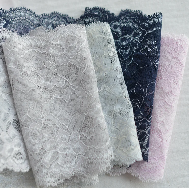 2 м 10 см синие джинсы с эластичной резинкой на кружево отделка шитье гипюровые