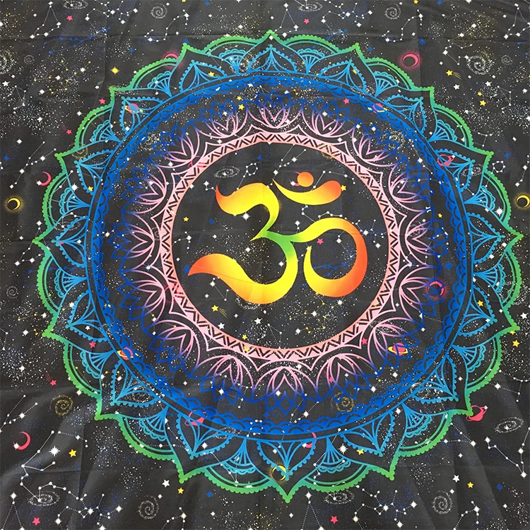 150x130 см Таро ткань для обрядов настольные игры скатерть алтарь Звездная Мандала