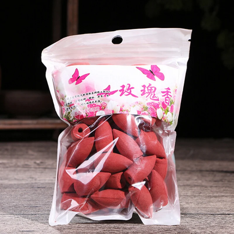 45 шт. обратный Ладан конусов натуральным ароматом сандалового дерева рефлюксный