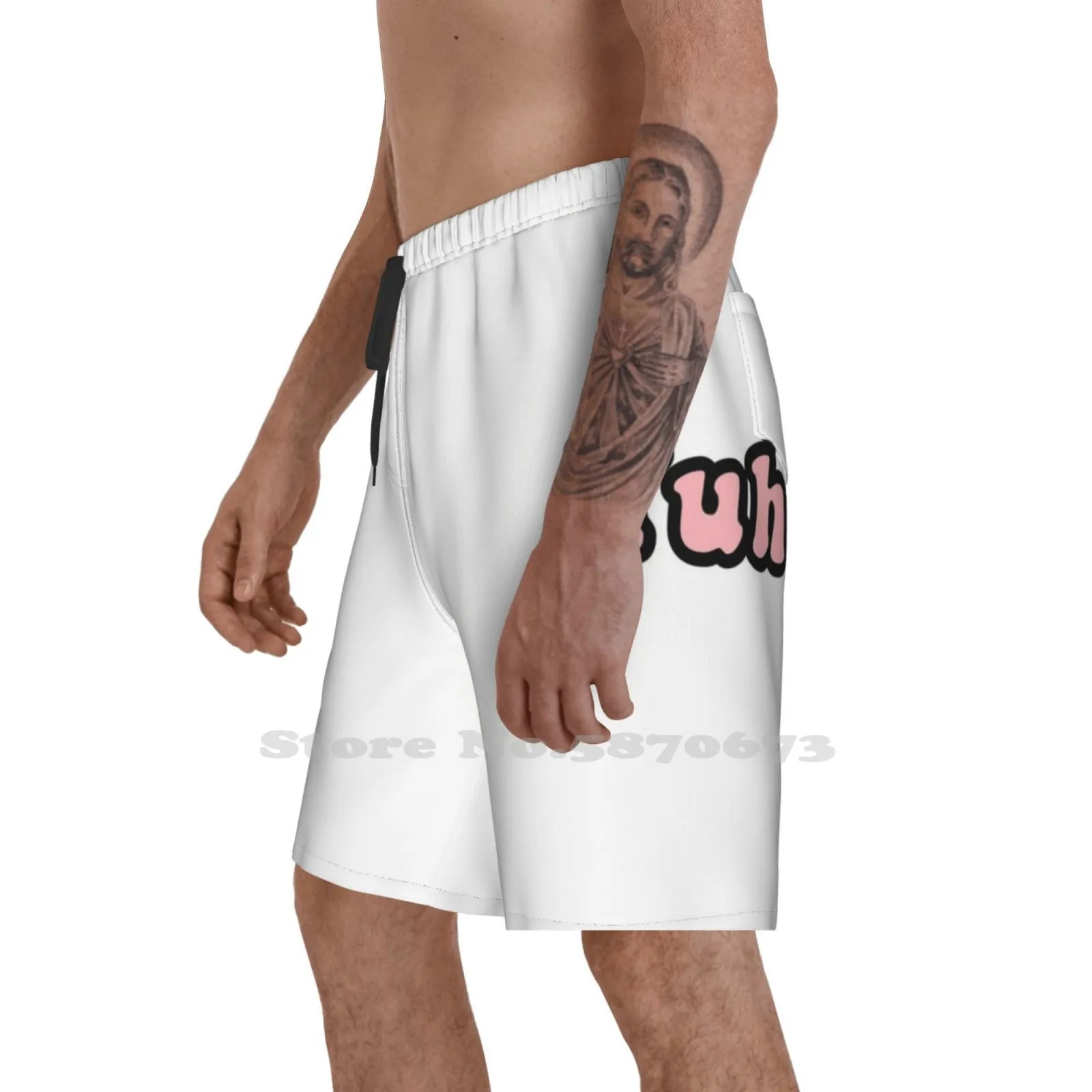 Yuh Design Quick Dry Beach Shorts Yuh Ariana Grande