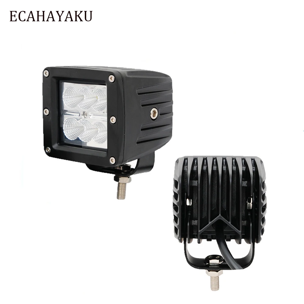 2 шт. ECAHAYAKU 3 дюйма 10-30 в DC Led Pod светильник водонепроницаемый 1620lm яркость 18 Вт
