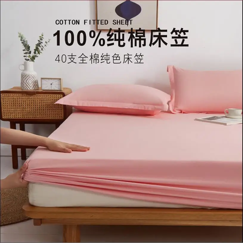 

1 шт для комплектов простыней на кровать King черный чехол для матраса сплошной Цвет лист на Эластичная лента один Размеры листов для кровати, ...