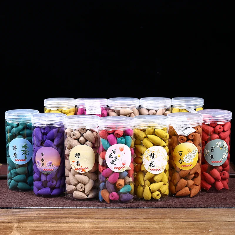 Ароматические конусы для благовоний с обратным потоком 190 шт. коробка большой