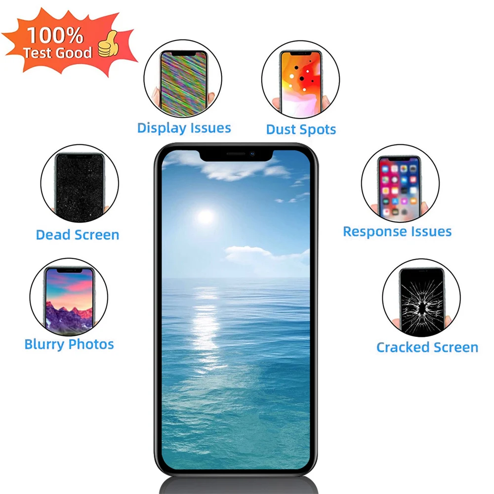 100% Original THL Display for iPhone 11 INCELL LCD Screen Replacement with 3D Touch Digitizer Assembly true tone+Tempered Glass enlarge