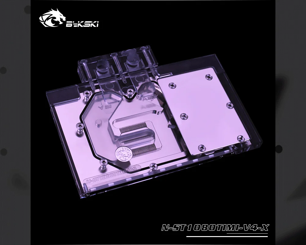 Bykski N-ST1080TIMI-X, полное покрытие видеокарты блок водяного охлаждения для ZOTAC GeForce GTX1080Ti Mini