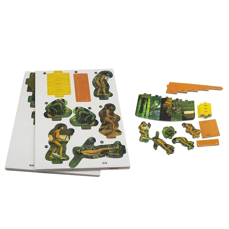 

Simulation Human Evolution of Man Primitive Human Model Figures Educational Toy