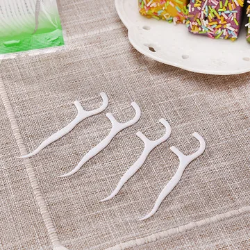 20 шт. Стик для зубной нити зубная нить чистки зубов стоматологическая гигиены