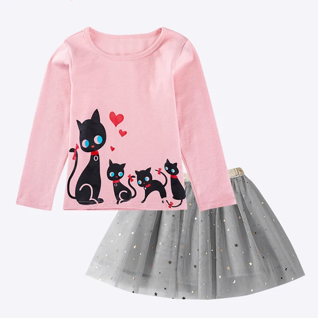 pink BL210I Humor Bear/детская одежда детские комплекты одежды для девочек комплект спортивной одежды из 2 предметов для маленьких девочек, футболка с длинными рукавами и принтом+ штаны - Цвет: pink BL210I