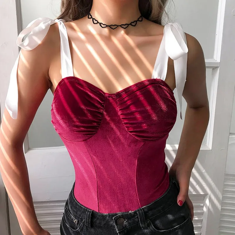 2019 женские элегантные модные дизайнерские трико со шнуровкой и открытой спиной