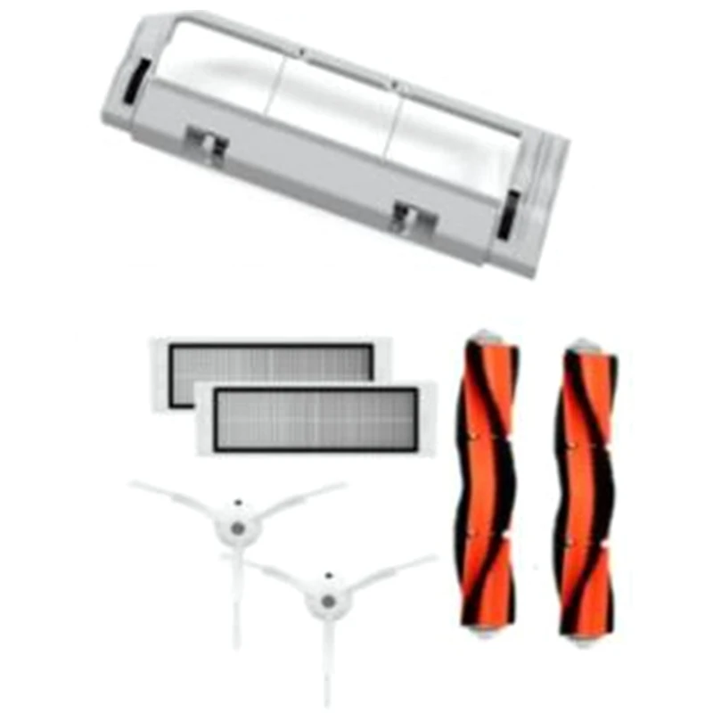 

Brush Hepa Filter Side Brush Mop Cloths Brush Cover Kit for Xiaomi Mi Robot Vacuum Cleaner 2 Roborock S50 S51 Parts