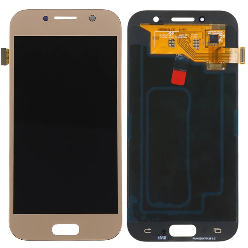 Оригинальный ЖК-дисплей AMOLED для Samsung Galaxy A5 2017 5 2 дюйма экран A520F A520M детали