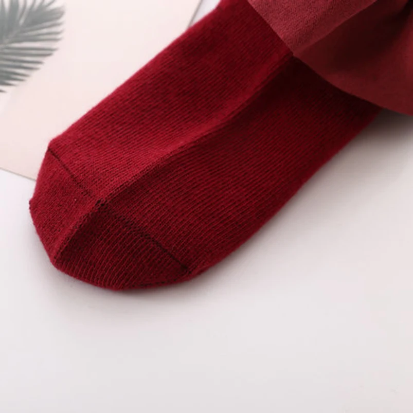 Очаровательные носки до щиколотки для новорожденных девочек Весенне-осенние