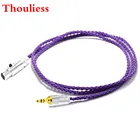 Посеребренный кабель Thouliess HIFI 7N OCC для наушников K240 K242 K271 K272 K702 Q701 DT1990pro DT1770pro