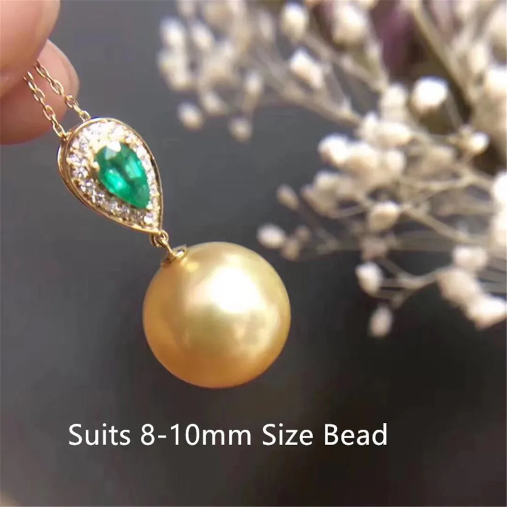 

DIY Pendant base connection Discovery of Jewelry Making Only Pendant Fitting S925 Sterling silver , No Pearl No Chain