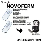 NOVOFERM NOVOTRON 502 MAX43-2 MINI-NOVOTRON 522 MINI-NOVOTRON 524 пульт дистанционного управления для двери гаража 433,92 МГц передатчик кода прокатки