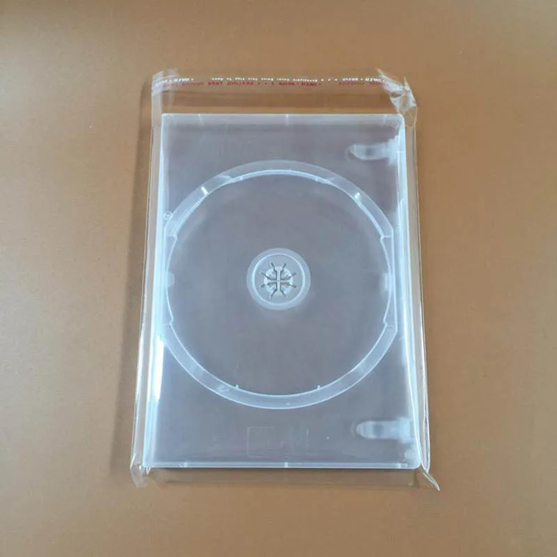 Пластиковые пакеты для хранения компакт-дисков и DVD 200 шт