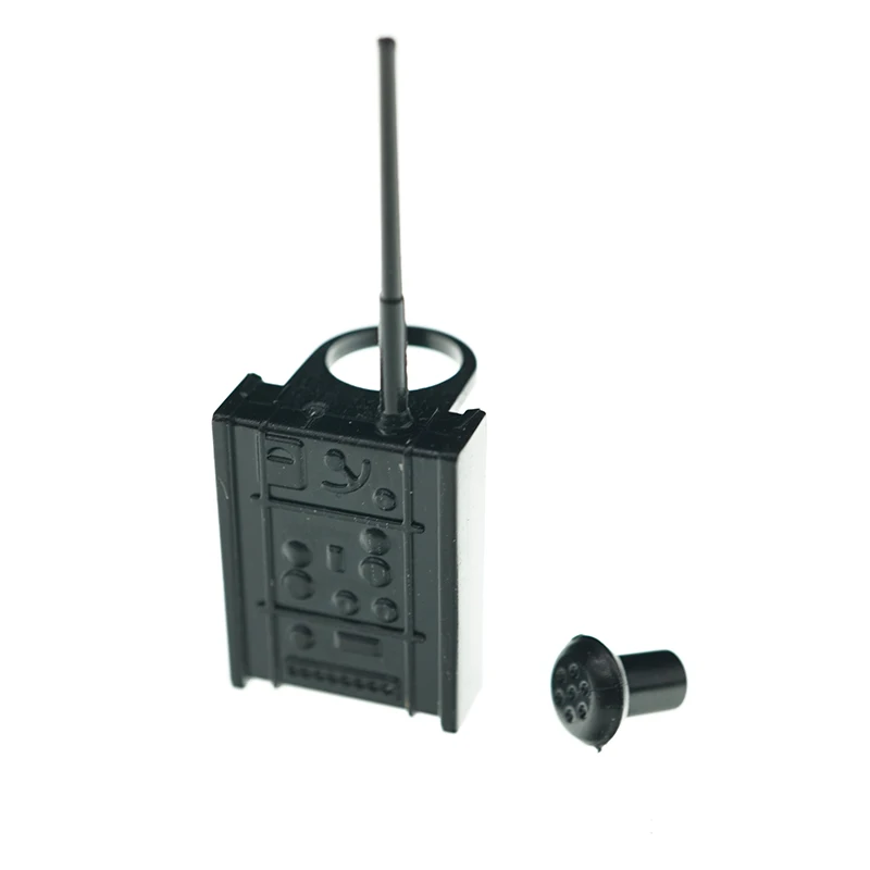 5 шт./лот Военная чёрная армия коммуникация радио солдаты фигурки строительные