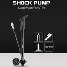 Велосипедные насосы высокого давления, 300 фунтов на квадратный дюйм, вилка для велосипеда и насос задней подвески, насос с манометром для шоссейного велосипеда, горного велосипеда, мотоцикла