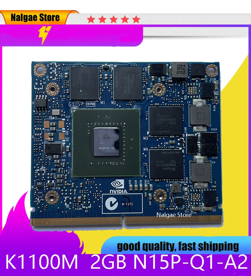 Квадро K1100M K1100 GDDR5 VGA Видео Графика карты N15P Q1 A2 для Dell M4600 M4700 M4800 HP 8570 Вт 8770 ZBook 15 100%